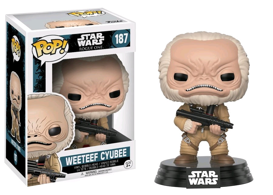 Star Wars: Rogue One - Weeteef Cyubee Pop! Vinyl - Ozzie Collectables