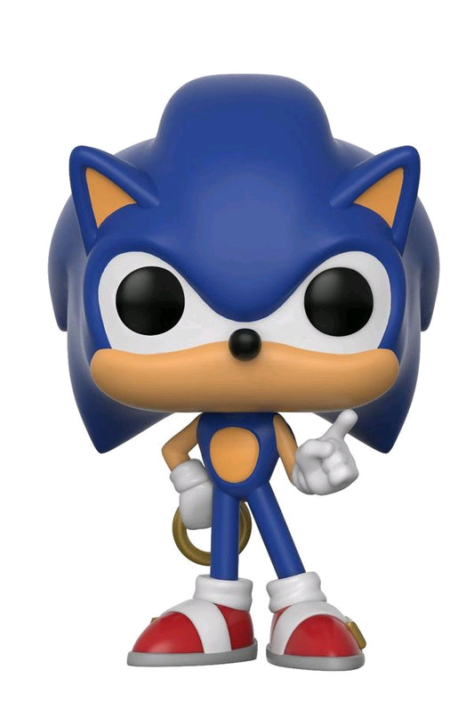 Sonic the Hedgehog - Sonic with Ring Pop! Vinyl - Ozzie Collectables