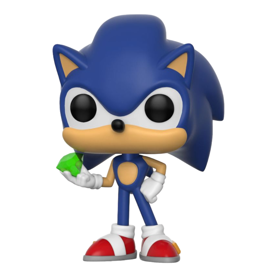 Sonic the Hedgehog - Sonic with Emerald Pop! Vinyl #284