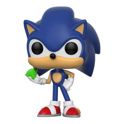 Sonic the Hedgehog - Sonic with Emerald Pop! Vinyl #284