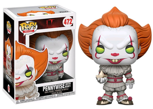 It (2017) - Pennywise (with Boat) Pop! Vinyl - Ozzie Collectables
