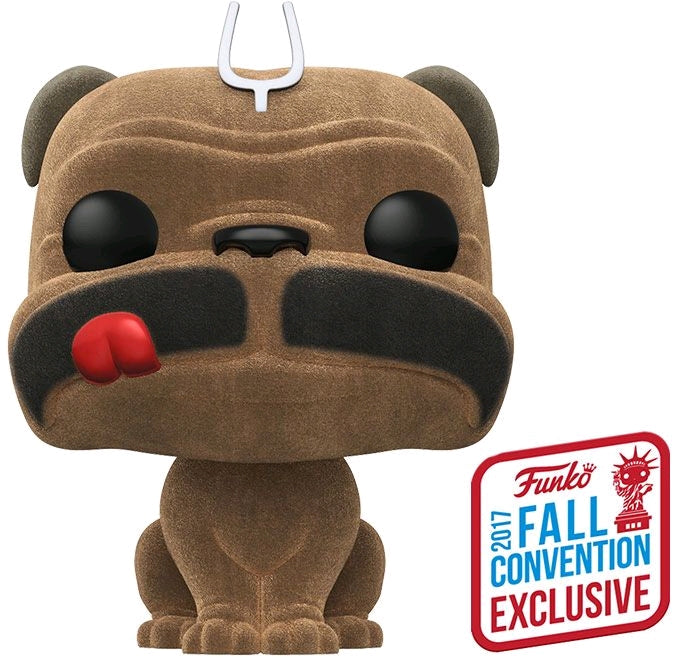 Inhumans - Lockjaw Flocked NYCC 2017 US Exclusive Pop! Vinyl - Ozzie Collectables