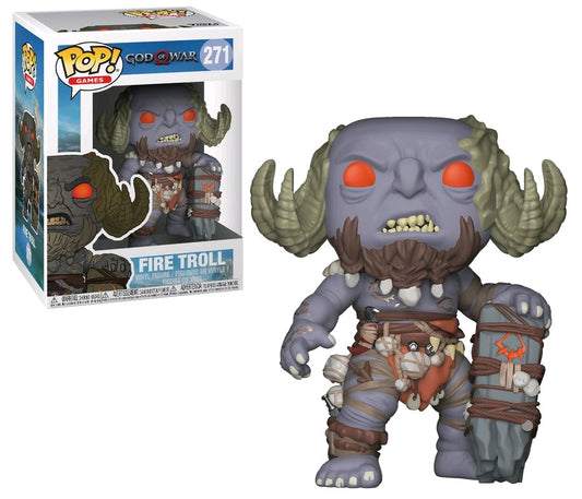 God of War (2018) - Fire Troll Pop! Vinyl - Ozzie Collectables