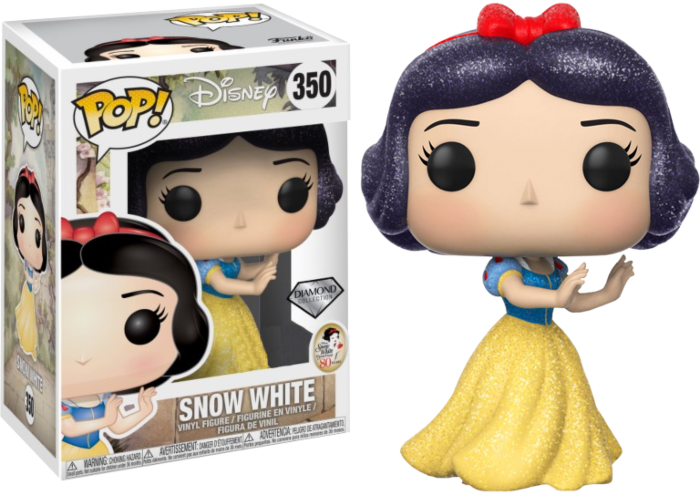 Snow White and the Seven Dwarfs - Snow White Diamond Glitter US Exclusive Pop! Vinyl #350