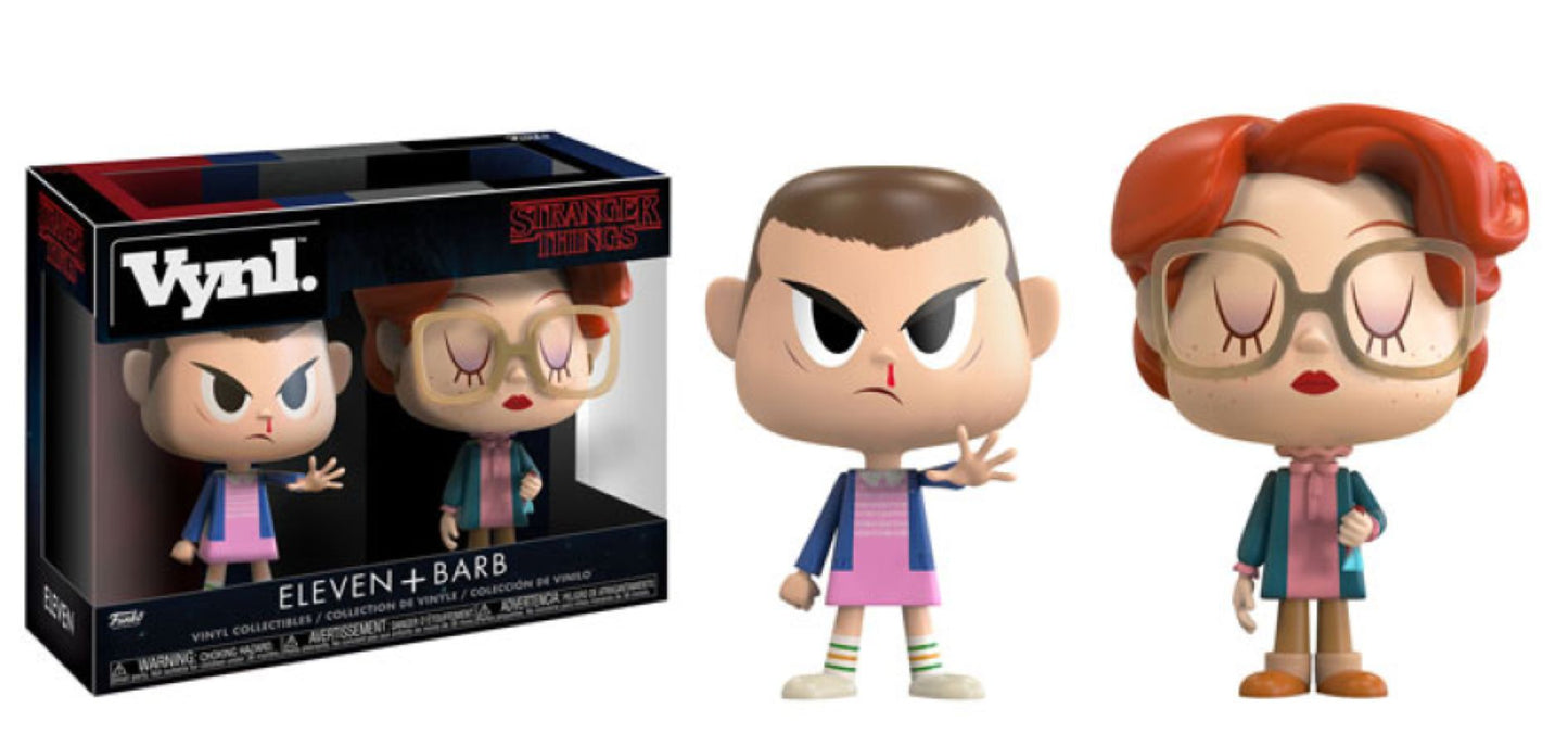 Stranger Things - Eleven & Barb Vynl.