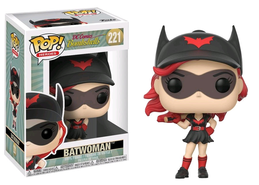 DC Bombshells - Batwoman Pop! Vinyl - Ozzie Collectables