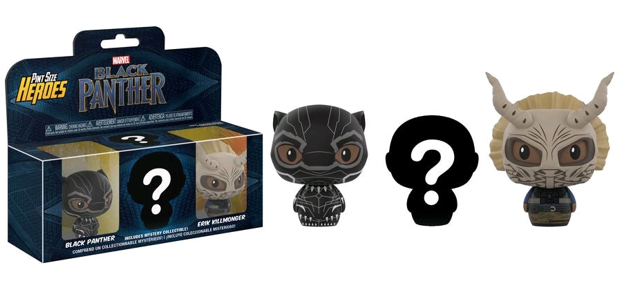 Black Panther - Pint Size Heroes 3-pack - Ozzie Collectables