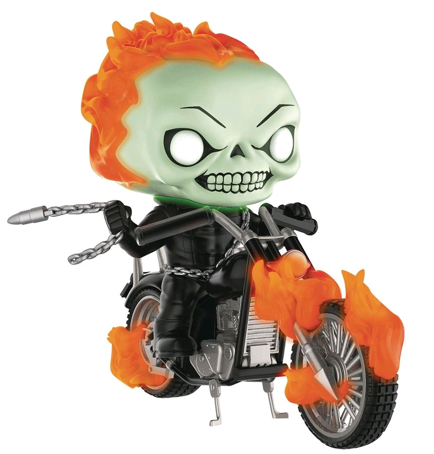 Ghost Rider - Ghost Rider Glow US Exclusive Pop! Ride - Ozzie Collectables