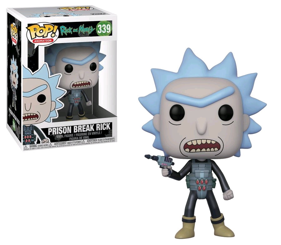 Rick and Morty - Prison Break Rick US Exclusive Pop! Vinyl - Ozzie Collectables