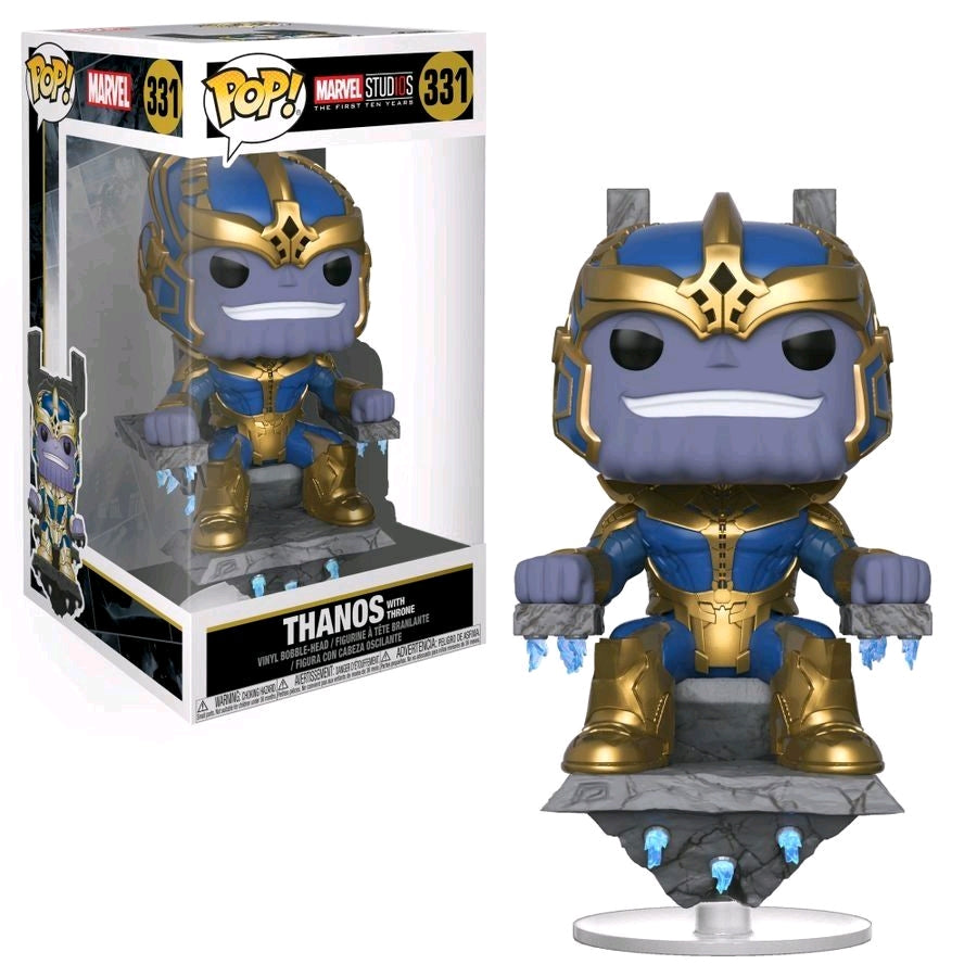 Marvel Studios 10th Anniversary - Thanos on Throne Pop! Deluxe - Ozzie Collectables