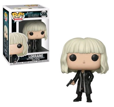 Atomic Blonde - Lorraine with Gun Pop! Vinyl - Ozzie Collectables