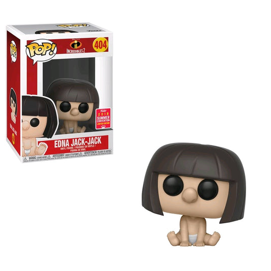 Incredibles 2 - Edna Jack-Jack SDCC 2018 US Exclusive Pop! Vinyl - Ozzie Collectables