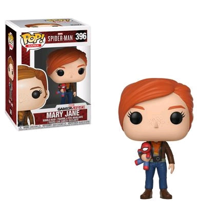 Spider-Man (Video Game 2018) - Mary Jane with Plush Pop! Vinyl - Ozzie Collectables