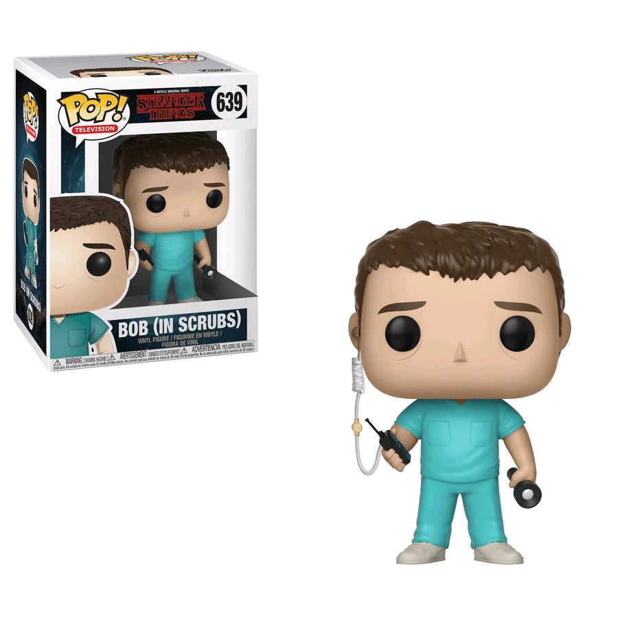 Stranger Things - Bob in Scrubs Pop! Vinyl - Ozzie Collectables