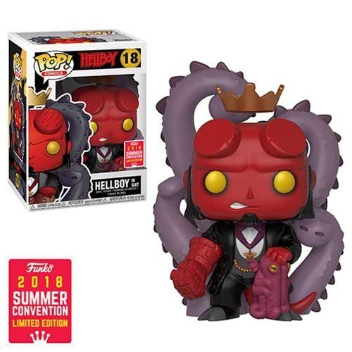 Hellboy - Hellboy in Suit 2018 San Diego Summer Convention Exclusive POP! Vinyl #18