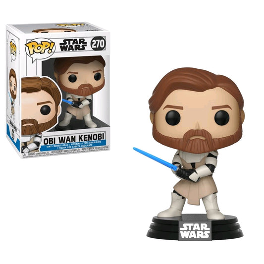 Star Wars: Clone Wars - Obi-Wan Kenobi Pop! Vinyl - Ozzie Collectables