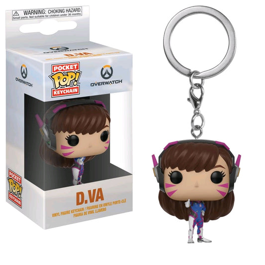 Overwatch - D.Va Pocket Pop! Keychain - Ozzie Collectables