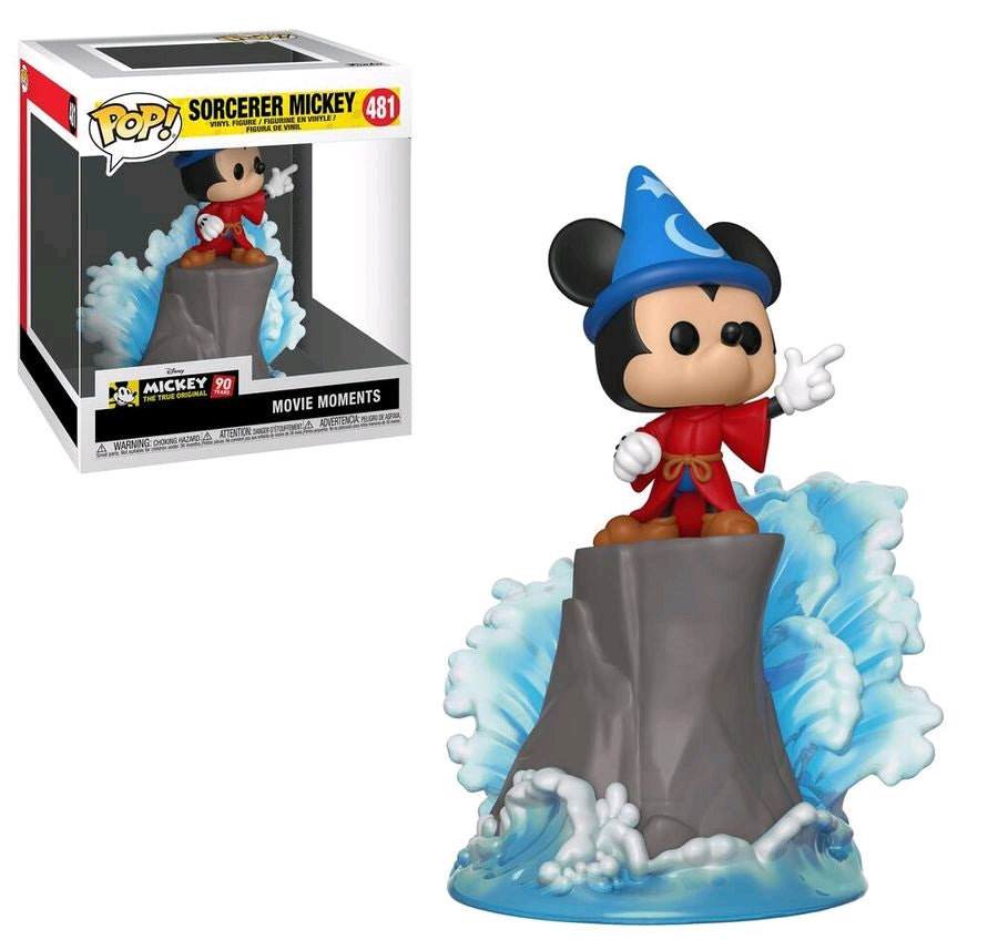 Fantasia - Sorcerer Mickey Movie Moments US Exclusive Pop! Vinyl - Ozzie Collectables