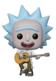 Rick and Morty - Tiny Rick with Guitar US Exclusive Pop! Vinyl - Ozzie Collectables