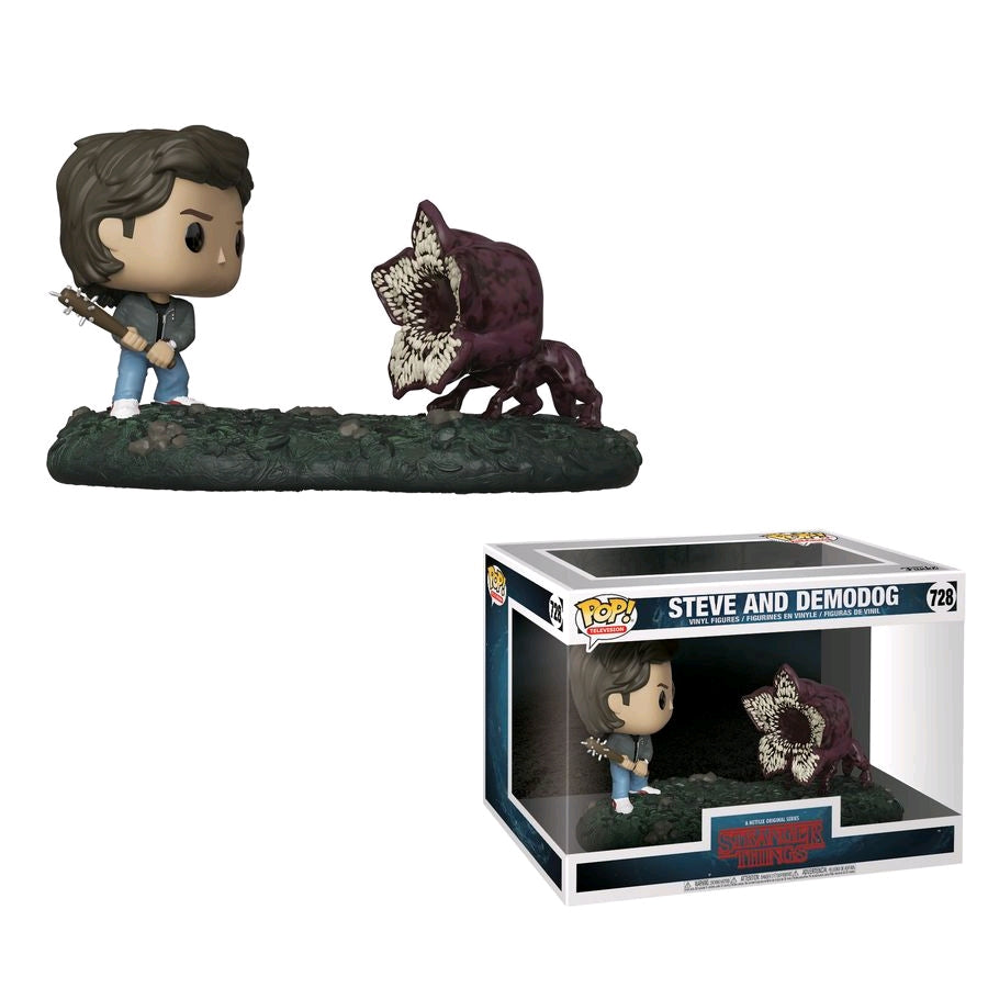 Stranger Things - Steve vs Demodog Movie Moments Pop! Vinyl - Ozzie Collectables