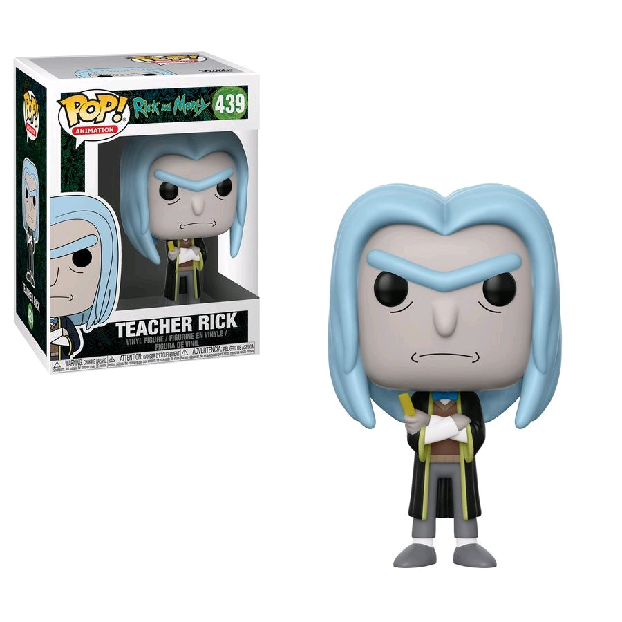 Rick and Morty - Teacher Rick Pop! Vinyl - Ozzie Collectables