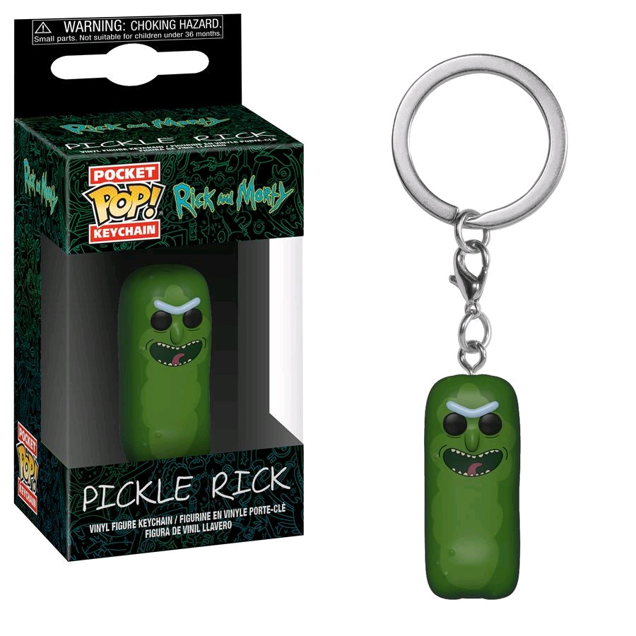 Rick and Morty - Pickle Rick Pocket Pop! Keychain - Ozzie Collectables