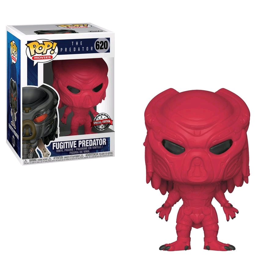 The Predator - Fugitive Predator Red US Exclusive Pop! Vinyl - Ozzie Collectables