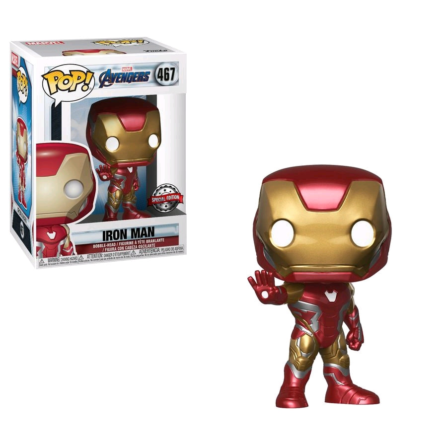 Iron man hot sale pop head