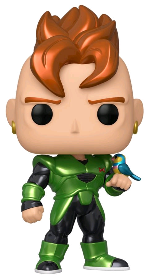 Dragon Ball Z - Android 16 Metallic Pop! Vinyl - Ozzie Collectables