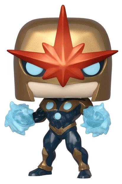 Marvel - Nova Metallic US Exclusive Pop! Vinyl - Ozzie Collectables