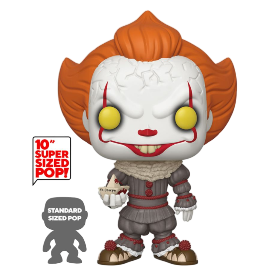 It: Chapter 2 - Pennywise with Boat 10" Pop! Vinyl