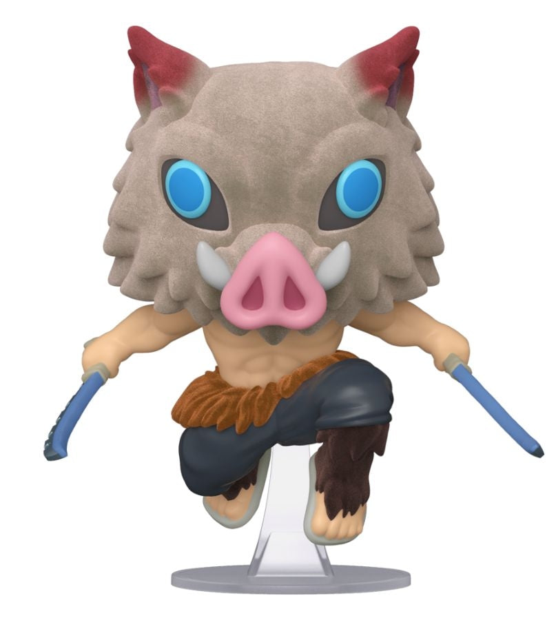 Demon Slayer - Inosuke US Exclusive Flocked Pop! Vinyl | FUN40621 ...