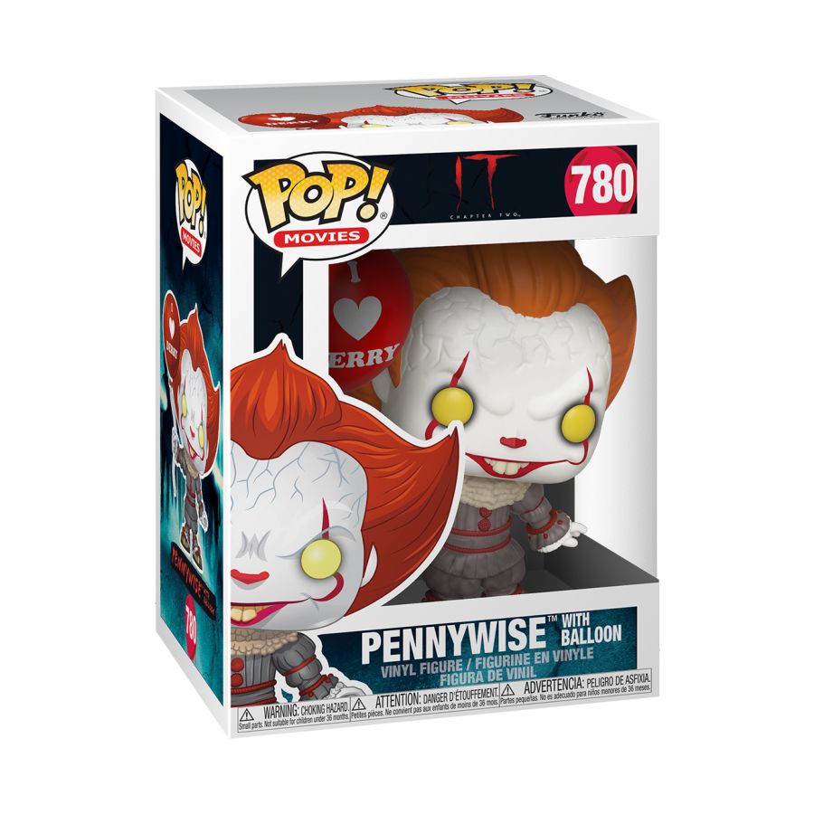 It: Chapter 2 - Pennywise with Balloon Pop! Vinyl - Ozzie Collectables