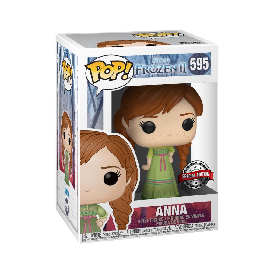 Frozen II - Anna Nightgown US Exclusive Pop! Vinyl - Ozzie Collectables