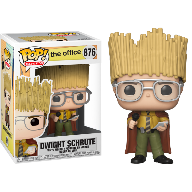 The Office - Dwight Schrute Hay King US Exclusive Pop! Vinyl #876