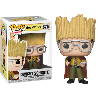 The Office - Dwight Schrute Hay King US Exclusive Pop! Vinyl #876