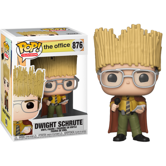 The Office - Dwight Schrute Hay King US Exclusive Pop! Vinyl #876