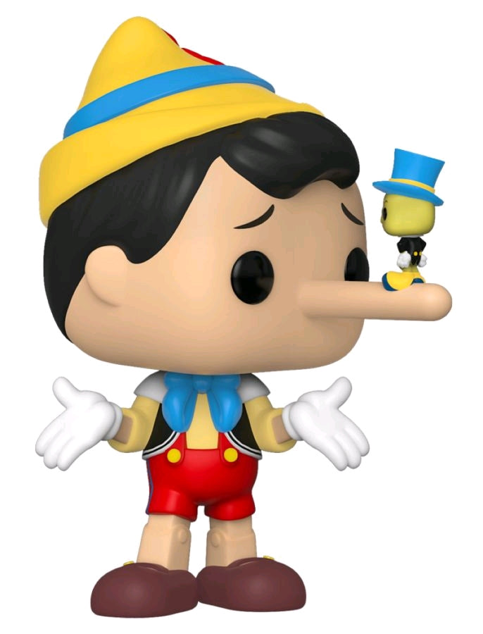 Pinocchio - Pinocchio with Jiminy Cricket Pop! Vinyl - Ozzie Collectables