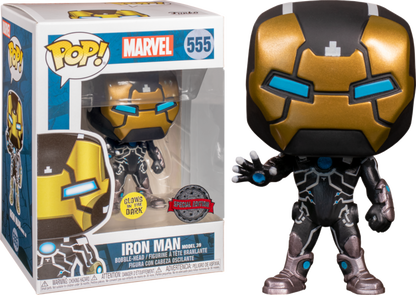 Iron Man - Mark XXXIX Glow Marvel 80th Anniversary US Exclusive Pop! Vinyl