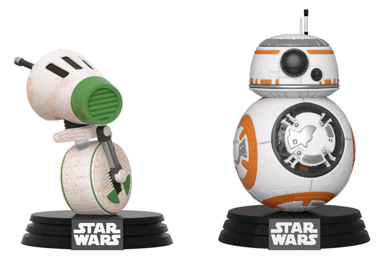 Star Wars - BB-8 & D-0 Episode IX Rise of Skywalker US Exclusive Pop! Vinyl 2-pack - Ozzie Collectables