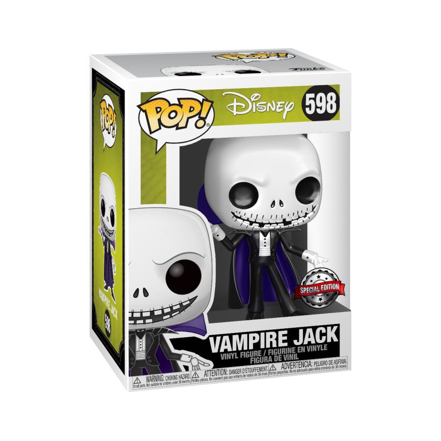 Vampire Jack Funko Pop Signed outlet by Chris Sarandon