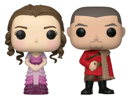 Harry Potter - Hermione & Krum (Yule) US Exclusive Pop! Vinyl 2-pack - Ozzie Collectables