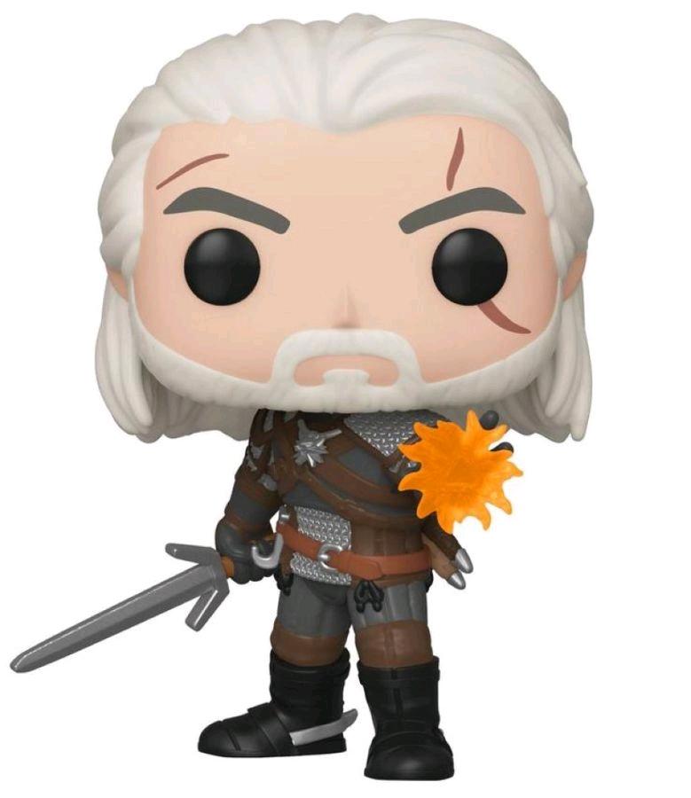 The Witcher 3: Wild Hunt - Geralt Glow US Exclusive Pop! Vinyl - Ozzie Collectables