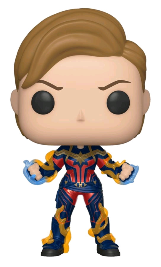 Avengers 4: Endgame - Captain Marvel New Hair Pop! Vinyl - Ozzie Collectables