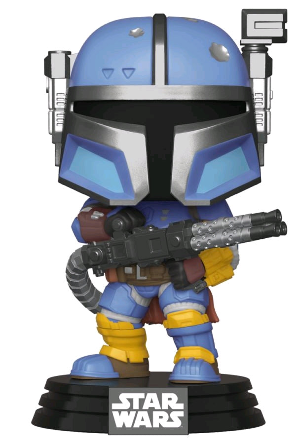 Star Wars: The Mandalorian - Heavy Infantry Metallic US Exclusive Pop! Vinyl - Ozzie Collectables