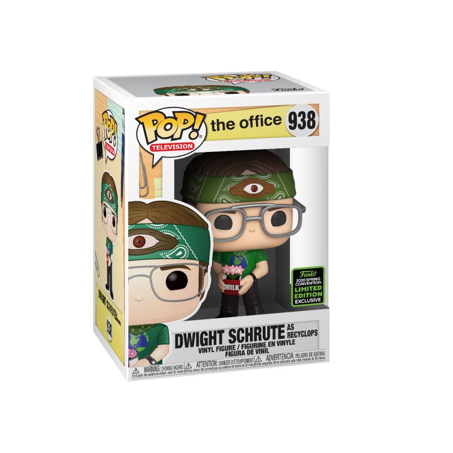 The Office - Dwight (Recyclops) ECCC 2020 Exclusive Pop! Vinyl - Ozzie Collectables