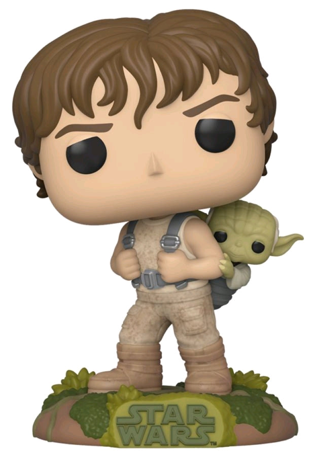 Star Wars - Luke training with Yoda Pop! Vinyl - Ozzie Collectables