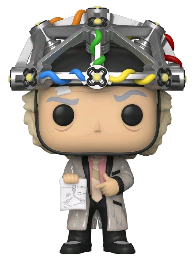 Back to the Future - Doc with Helmet Pop! Vinyl