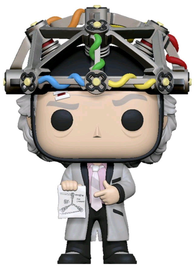 Back to the Future - Doc with Helmet Pop! Vinyl - Ozzie Collectables