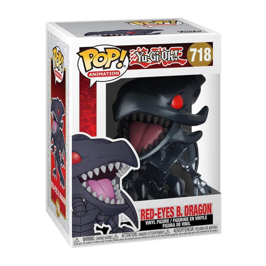 Yu-Gi-Oh! - Red-Eyes Black Dragon Pop! Vinyl #718